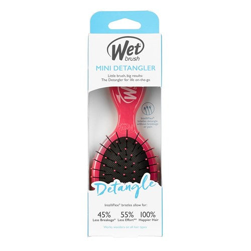 WET BRUSH MINI DETANGLER PINK