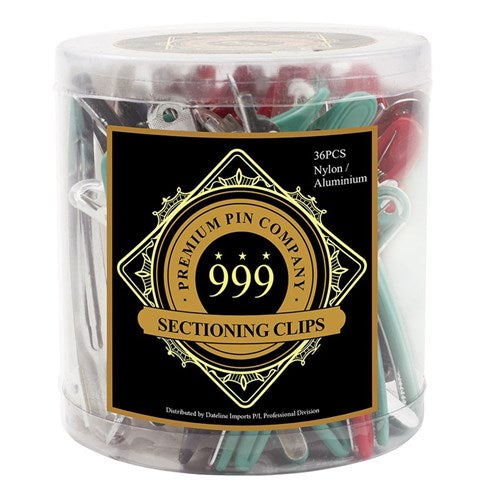 999 Nylon/Aluminium Sectioning Clips Multi Colour 36pk