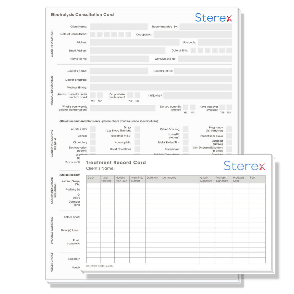 STEREX ELECTROLYSIS CONSULTATION & TREATMENT PLAN (2x25)