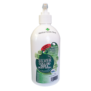 Silver Colloid Fragrance Free Face, Hand & Body Wash 500ml
