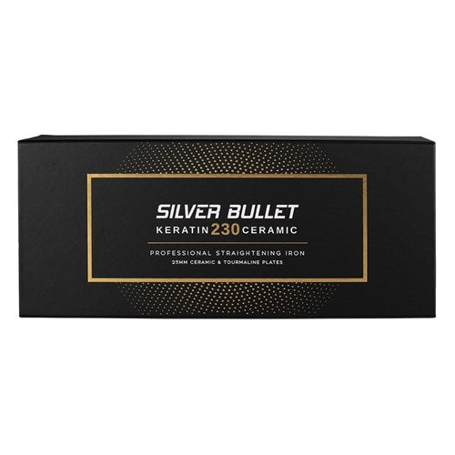 SILVER BULLET KERATIN 230 CERAMIC / TOURMALINE SLIM STRAIGHTENER