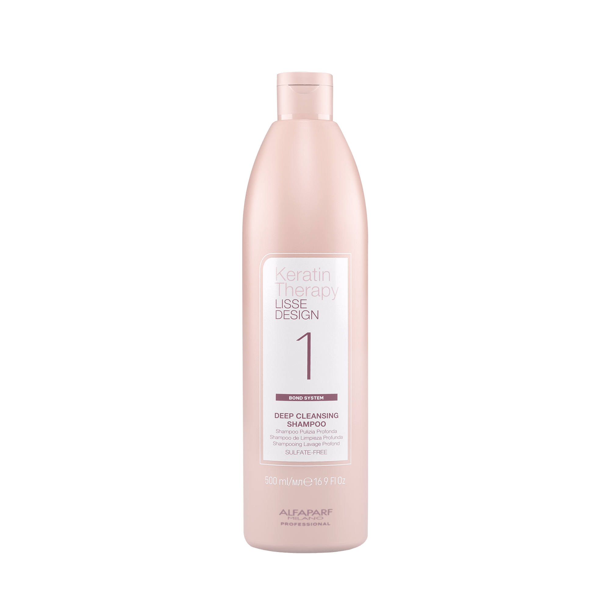 Alfapard Keratin Therapy Lisse Design Deep Cleansing Shampoo 1 - 500ml