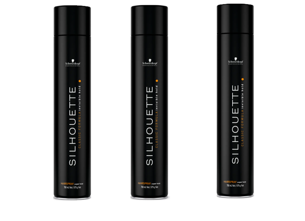 SCHWARZKOPF SILHOUETE HAIRSPRAY 750ML - BUNDLE OF 3