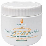 Natural Look Pedicure Cool Feet Pedicure Deep Sea Salt - 800G