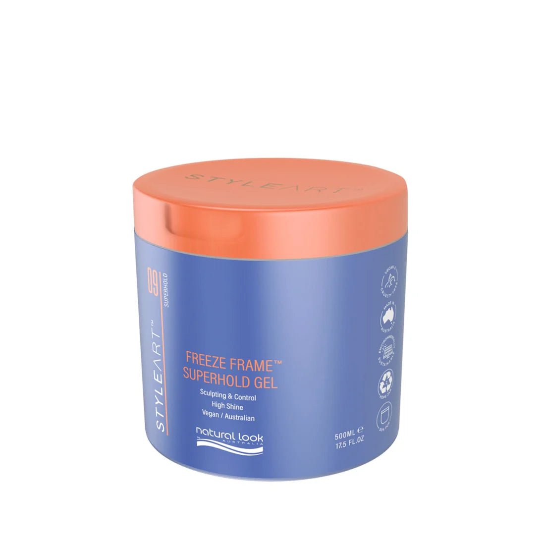 Natural Look STYLE ART Freeze Frame Super hold Gel 500g