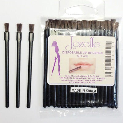 Jozelle Disposable Lip Brushes 50Pk