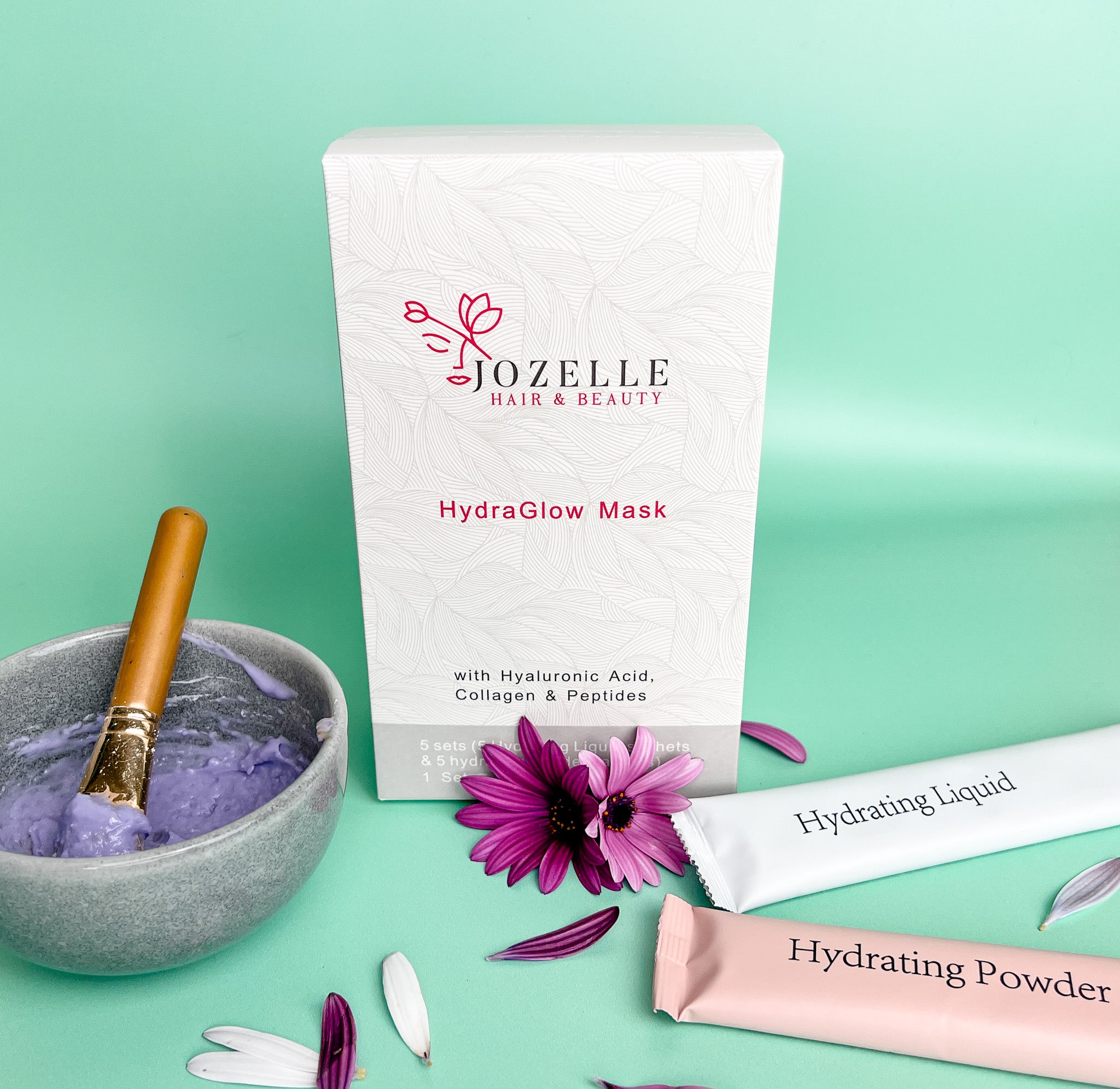 JOZELLE HYDRAGLOW MASK SET OF 5