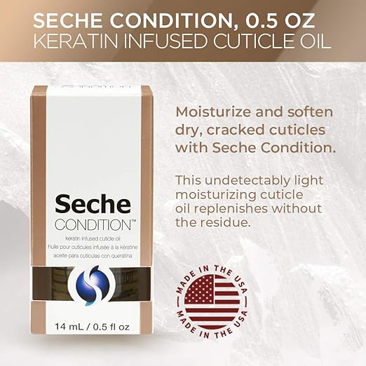 SECHE CONDITION KERATIN INFUSED CUTICLE OIL 14ML