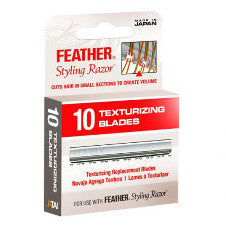 Feather Blades Thinning/Texturizing Pack Of 12 (12 X 10 Blades)