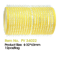 Jozelle Hair Roller Velcro Rollers 32*63Mm Pk12 Yellow