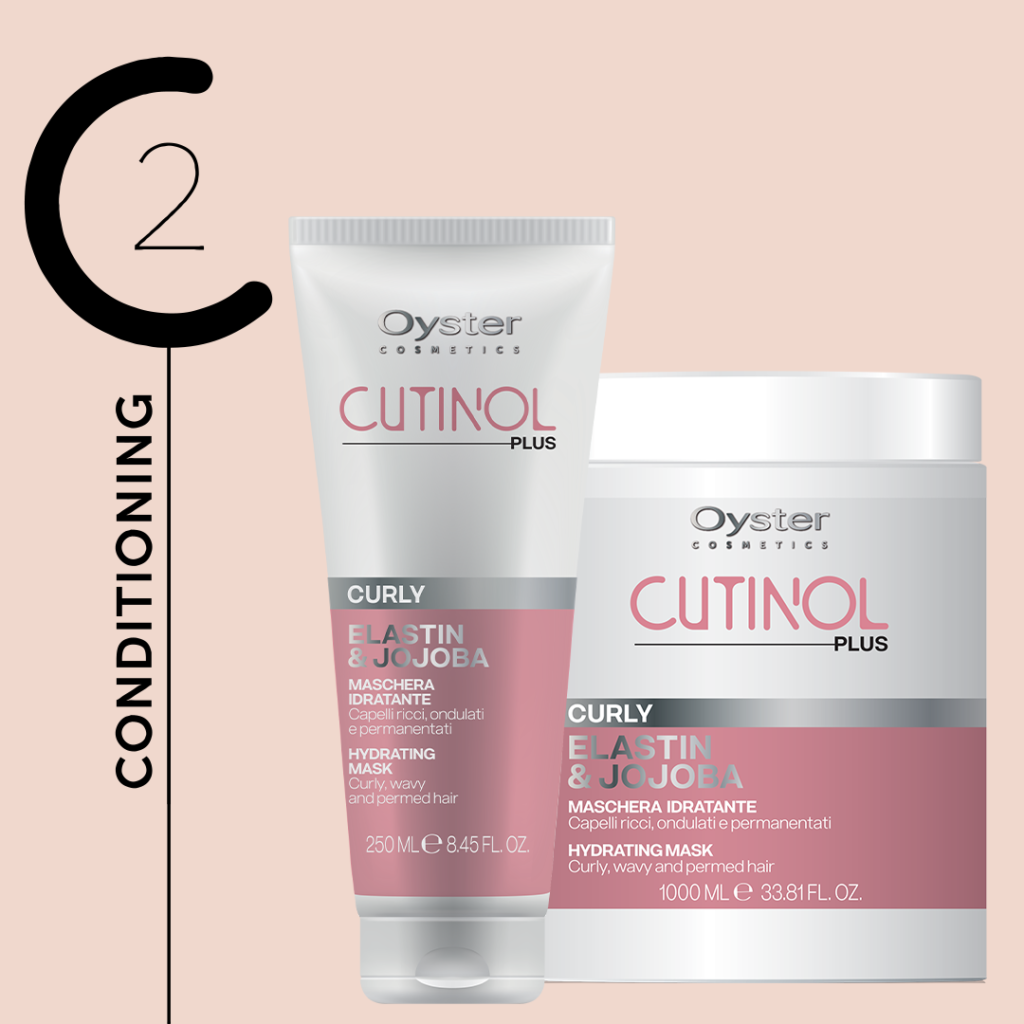 OYSTER CUTINOL PLUS CURLY HYDRATING MASK 1000ML