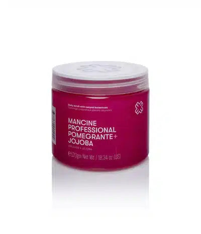 Mancine Pomegranate & Jojoba Hot Salt Body Scrub 520g