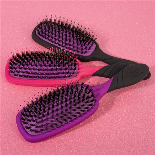 WET BRUSH PRO SHINE ENHANCER HAIR BRUSH BLACK