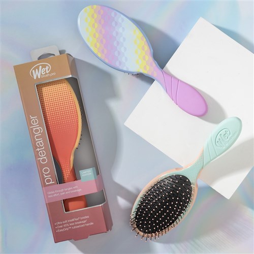 WET BRUSH PRO DAZZLING DOTS DETANGLER PINK