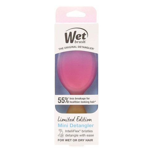 WET BRUSH ELECTRIC SKY MINI DETANGLER PINK