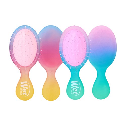 WET BRUSH ELECTRIC SKY MINI DETANGLER PINK