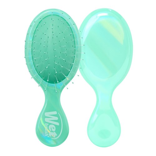 WET BRUSH PRISMATIC GLOW MINI  DETANGLER GREEN