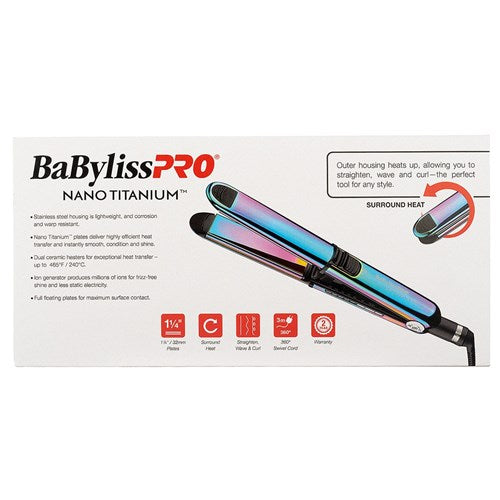 BABYLISSPRO NANO TITANIUM OPTIMA 3000 CHAMELEON 32MM STRAIGHTENER