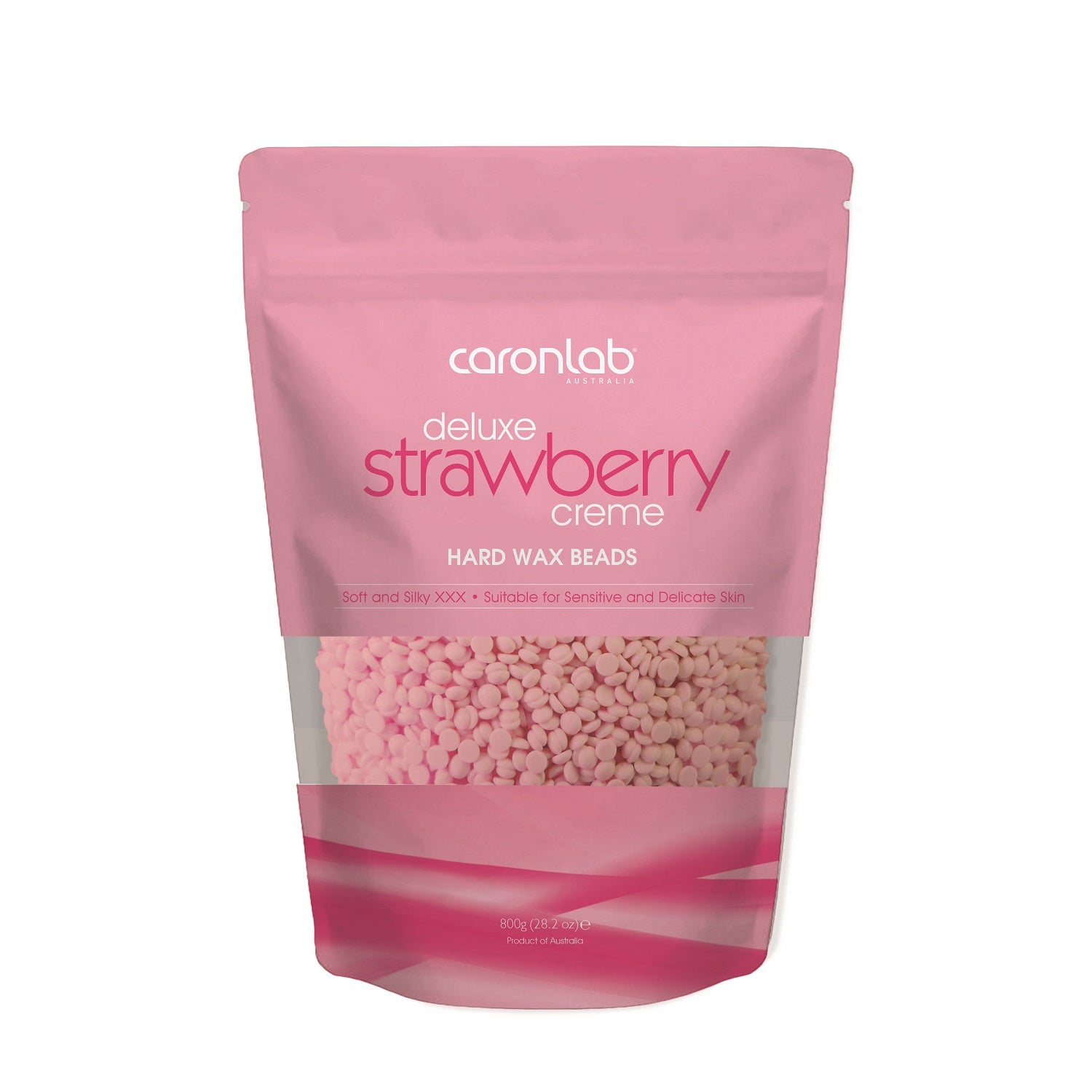 Caronlab Strawberry Crème Hard Wax Beads 800g