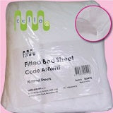 Cello Fitted Bed Sheet Non-Woven - 10Pk