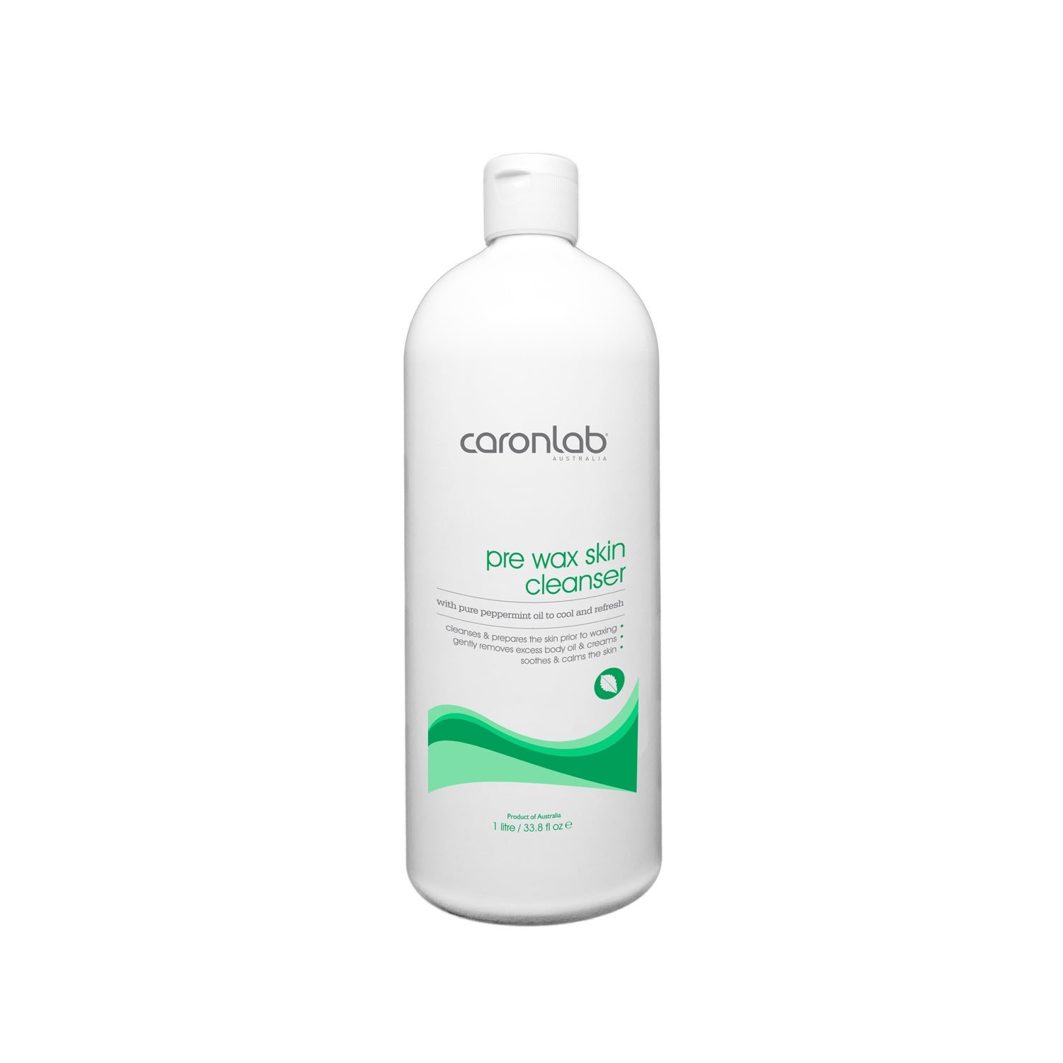 Caronlab Pre-Wax Skin Cleanser with Trigger Spray 1L