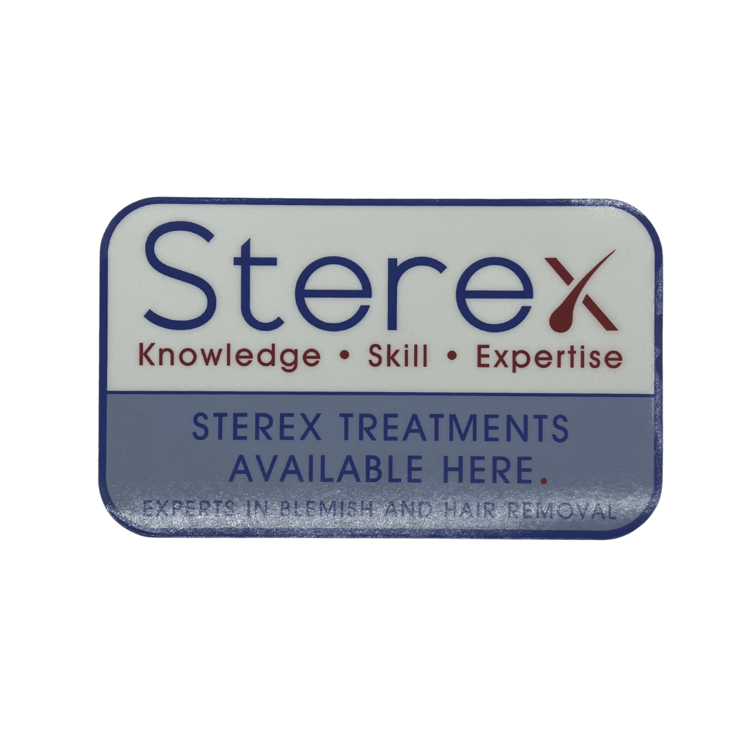 Sterex Window Sticker