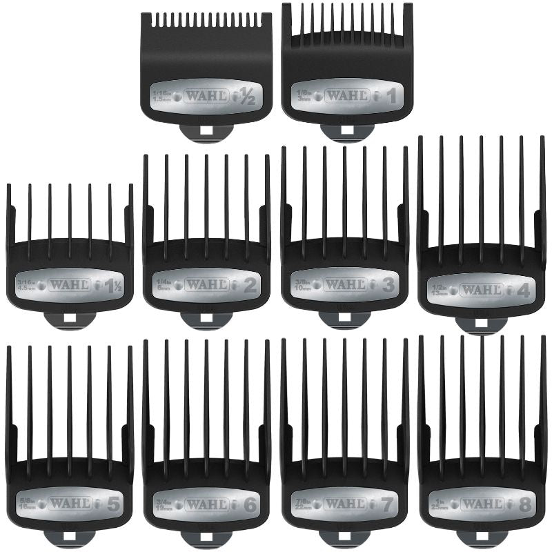 Wahl Premium Attachment Combs 10 Pack