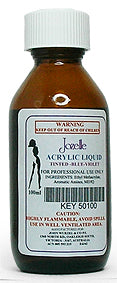 Jozelle Acrylic Liquid - Blue Violet Tint 100Ml