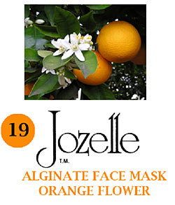 19.Jozelle Alginate Face Mask 500G /Orange Flower-Gives Strength & Elasticity To Sensitive Skin