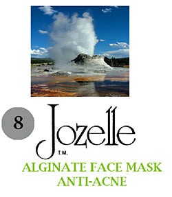 8.Jozelle Alginate Face Mask 500G /Anti-Acne- Absorbs Oil & Prevents Pore Clogging