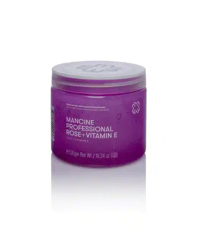 Mancine Rose & Vitamin E Hot Salt Body Scrub 520G