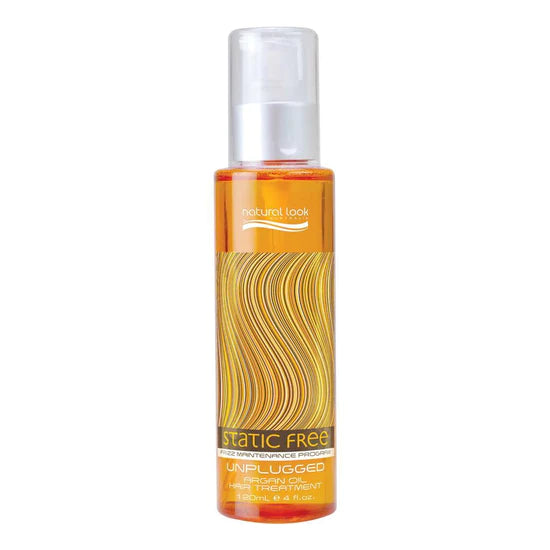 NATURAL LOOK STATIC FREE UNPLUGGED ARGAN OIL 120ML