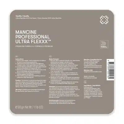 Mancine Ultra Flexxx Vanilla Hot Wax 500g